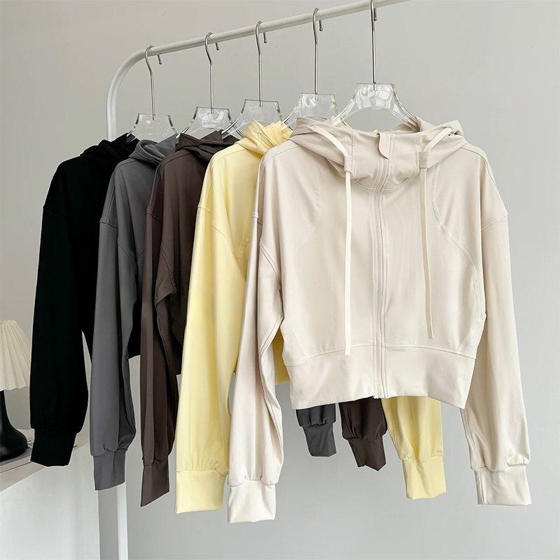 Women's Bat Hooded Casual Yoga - Winter Running Gear Jacket ulasan dan harga