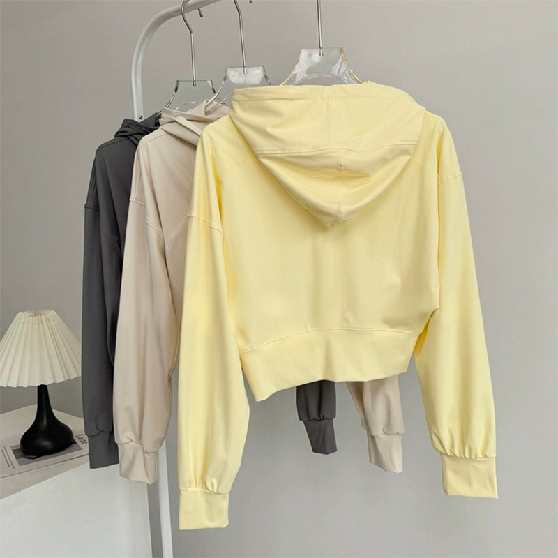 Women's Bat Hooded Casual Yoga - Winter Running Gear Jacket ulasan dan harga