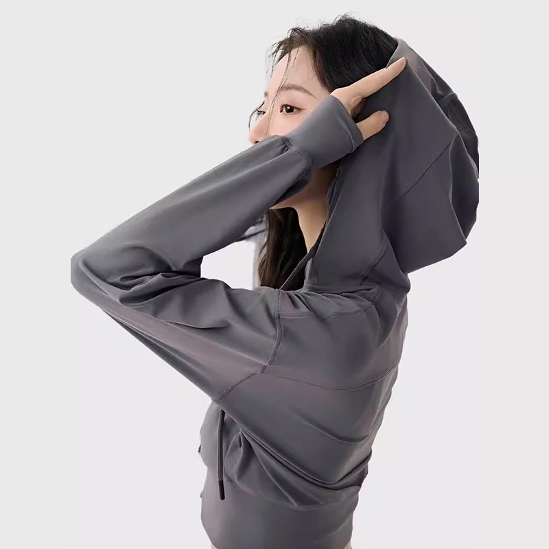 Women's Bat Hooded Casual Yoga - Winter Running Gear Jacket ulasan dan harga