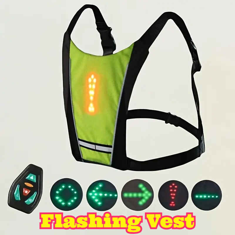 LED Remote Control Safety Vest - Running Visibility Gear ulasan dan harga