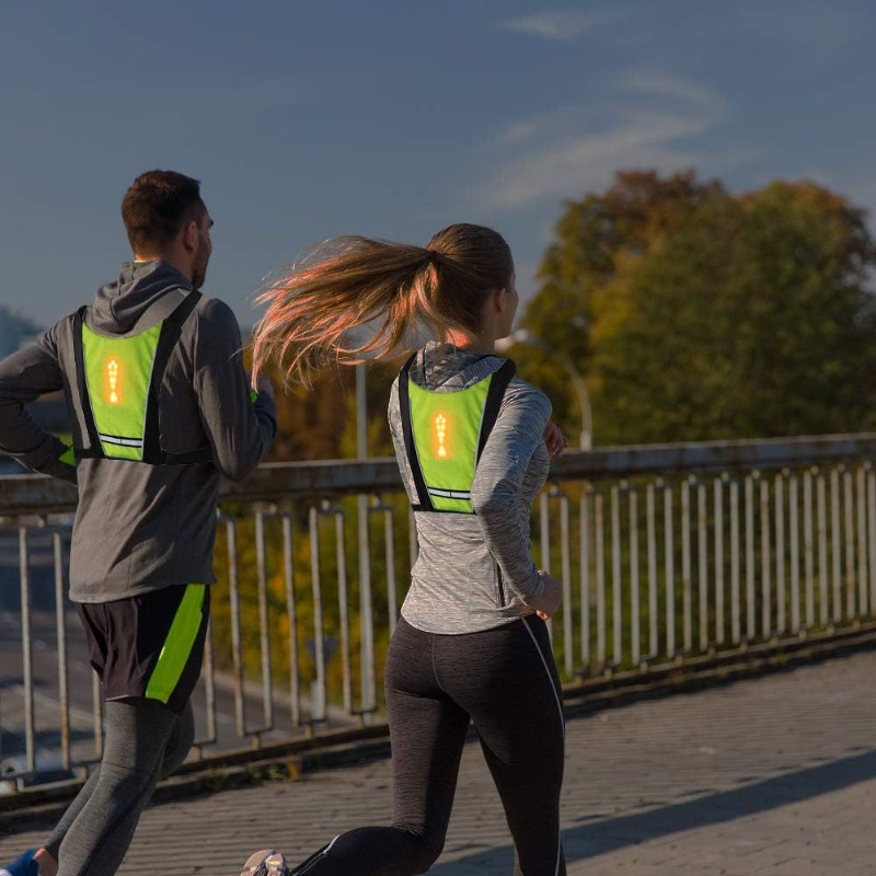 LED Remote Control Safety Vest - Running Visibility Gear ulasan dan harga