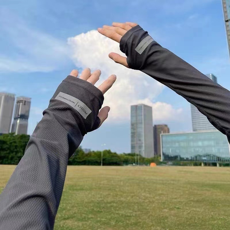 1Pair Unisex UV Cooling Sun Ar - Running Gear Usa ulasan dan harga