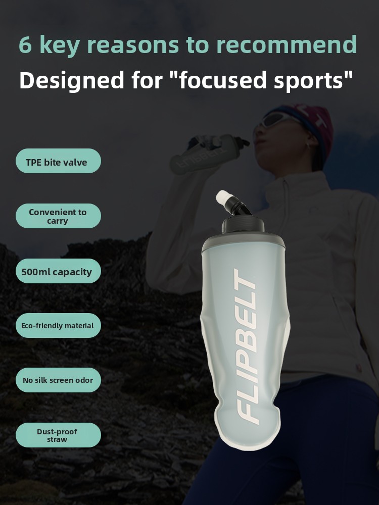 FlipBelt Sport Soft Water Bott - Running Gear For Marathon ulasan dan harga