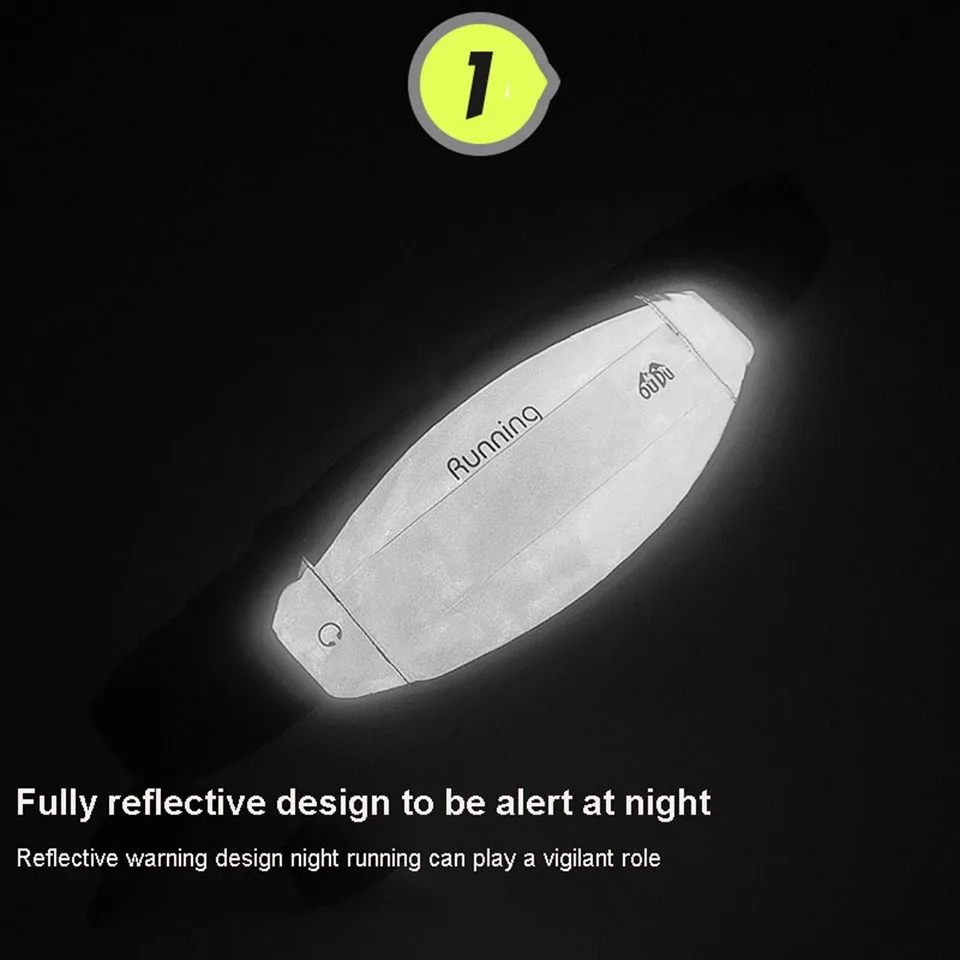 Reflective Running Bag Pockets - Running Gear Phone Holder ulasan dan harga