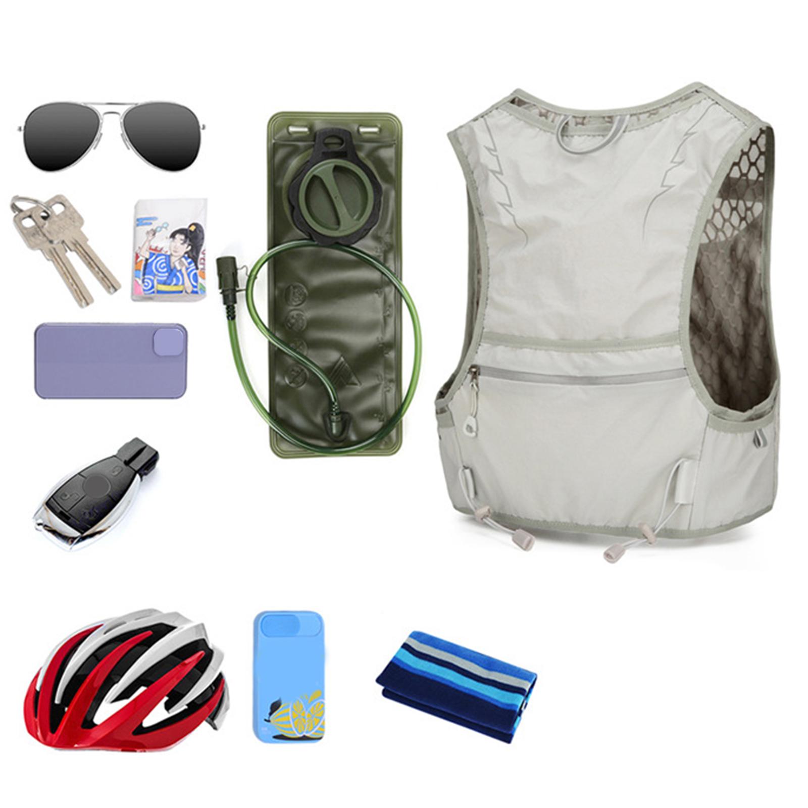 Hydration Vest with Multiple P - Running Gear For Marathon ulasan dan harga