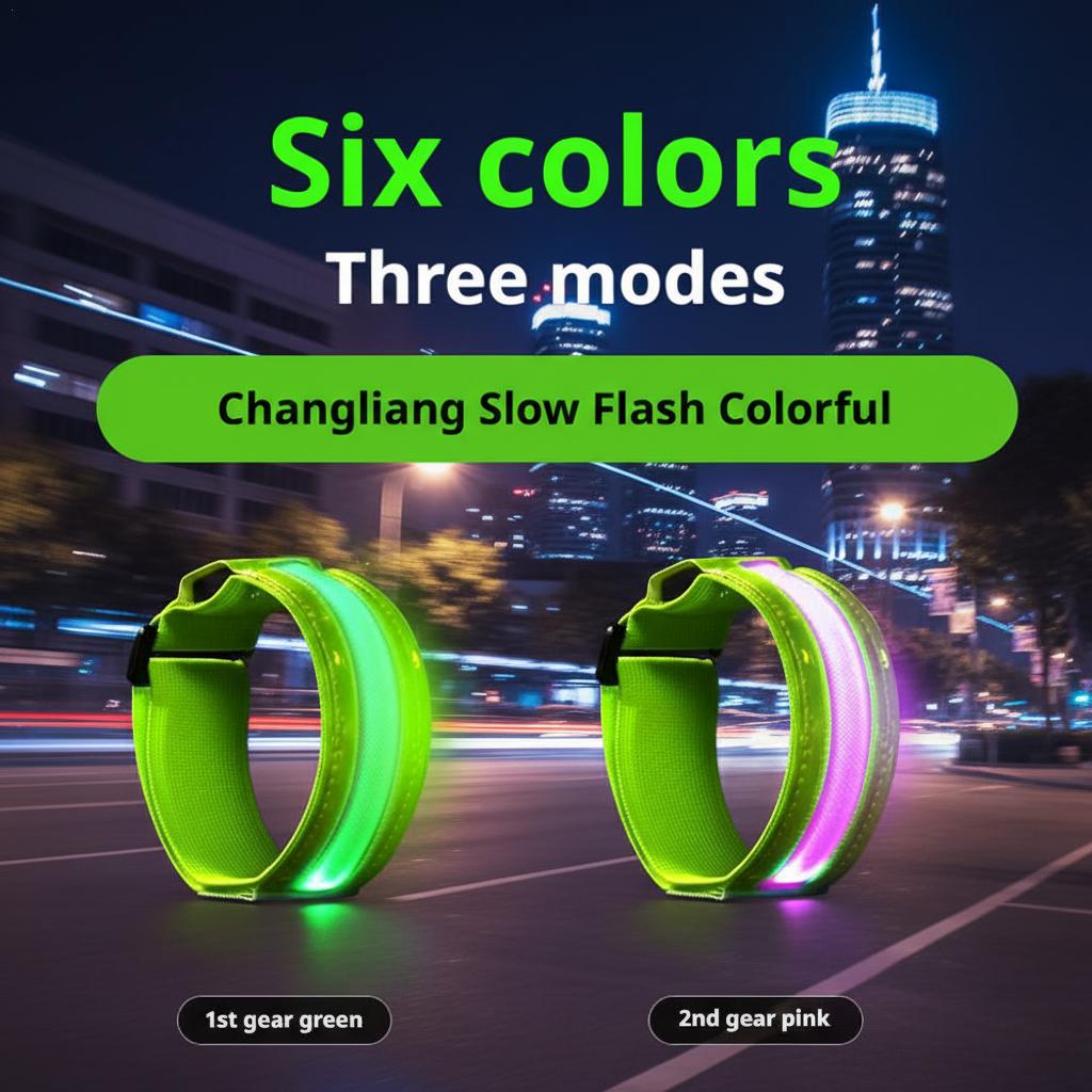 LED Reflective Armband Safety  - Running Visibility Gear ulasan dan harga