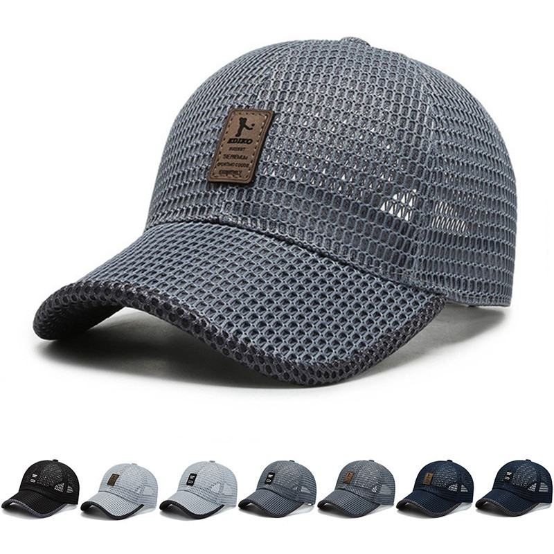Full Mesh Quick Drying Summer  - Running Cap Mesh ulasan dan harga