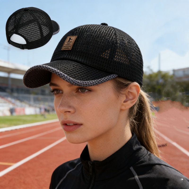 Full Mesh Quick Drying Summer  - Running Cap Mesh ulasan dan harga