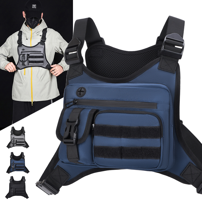 Tactical Chest Rig Bag Men Wat - Running Gear Usa ulasan dan harga