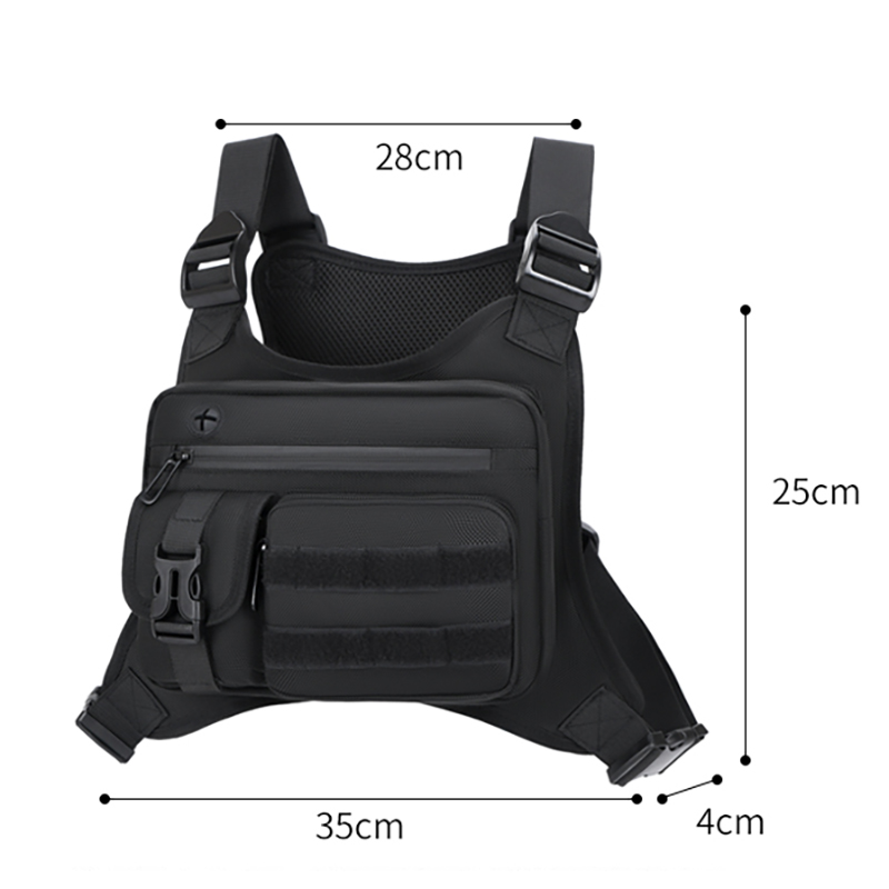 Tactical Chest Rig Bag Men Wat - Running Gear Usa ulasan dan harga