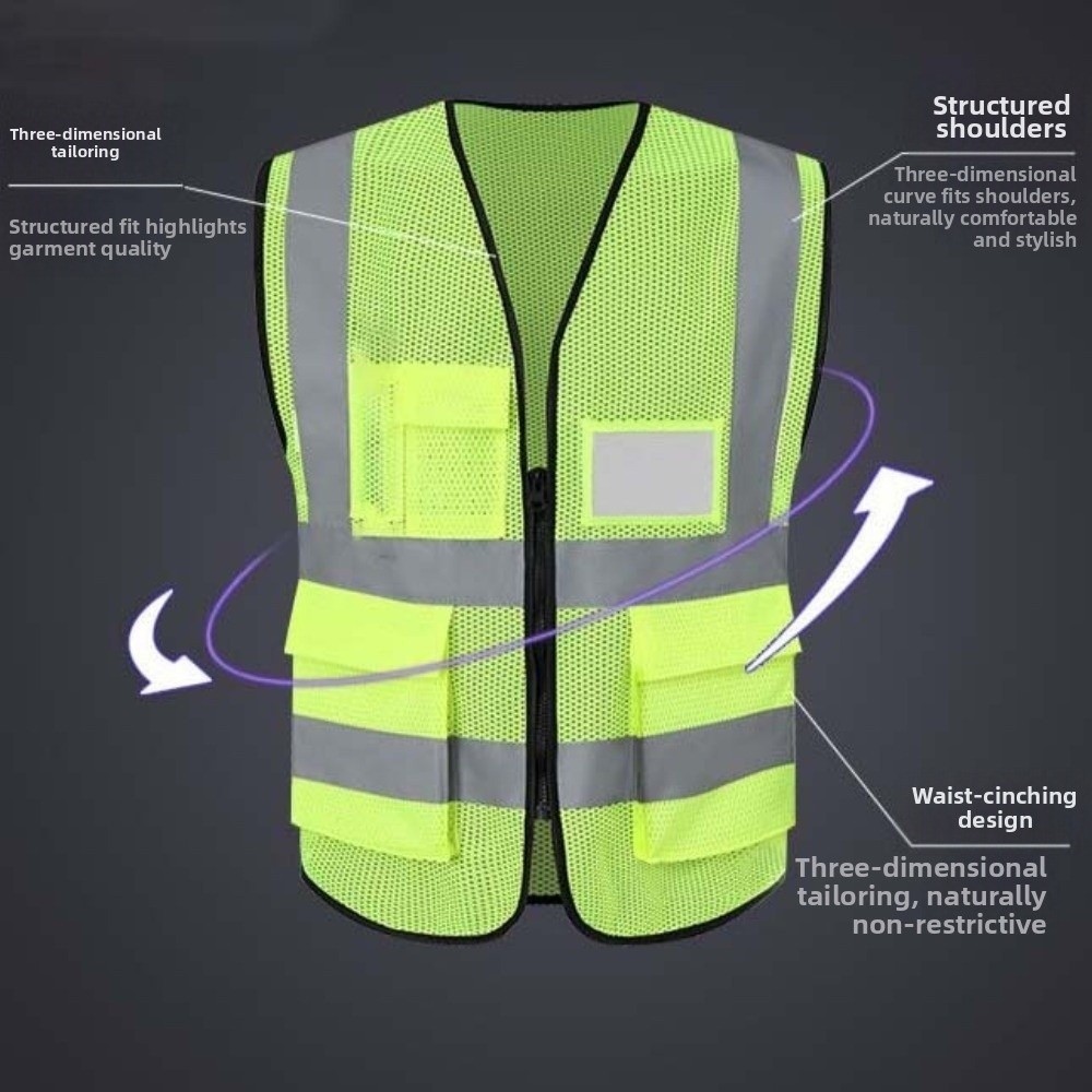 High Visibility Reflective Ves - Running Gear Outdoor ulasan dan harga