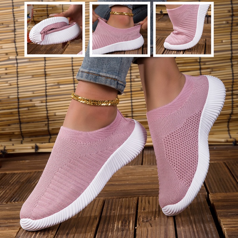 Women's Sneakers Breathable Kn - Running Gear Shoes ulasan dan harga