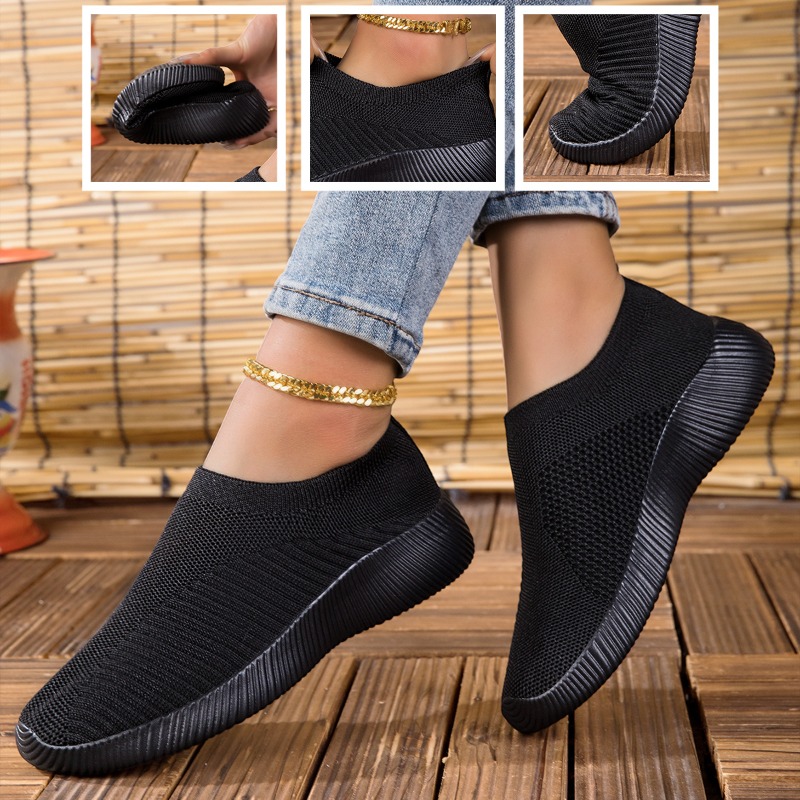 Women's Sneakers Breathable Kn - Running Gear Shoes ulasan dan harga