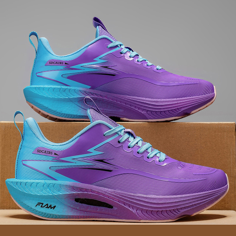 Running Shoes Men Carbon Board - Running Gear Shoes ulasan dan harga