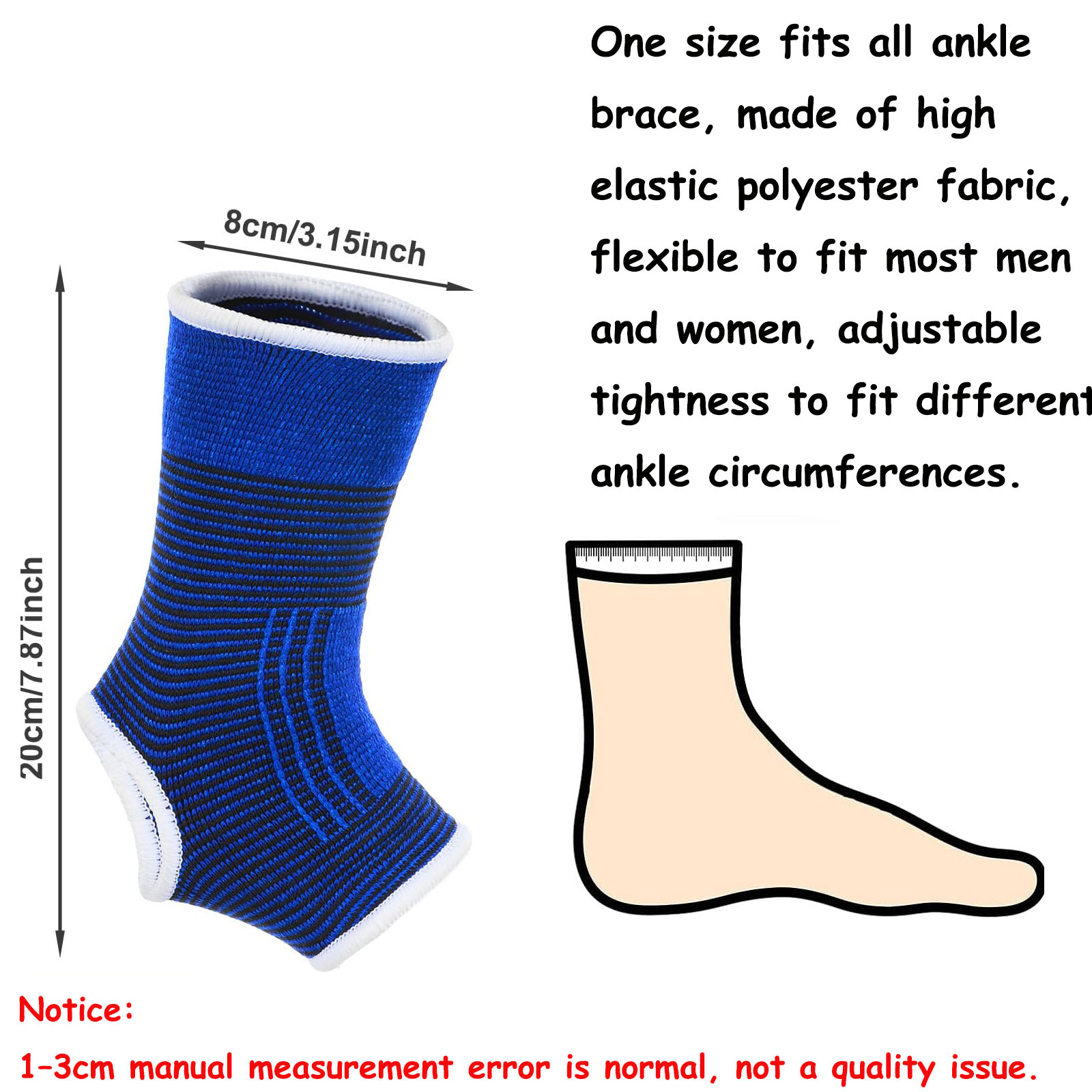 1 Pair of One Size Elastic Bre - Running Gear Used ulasan dan harga